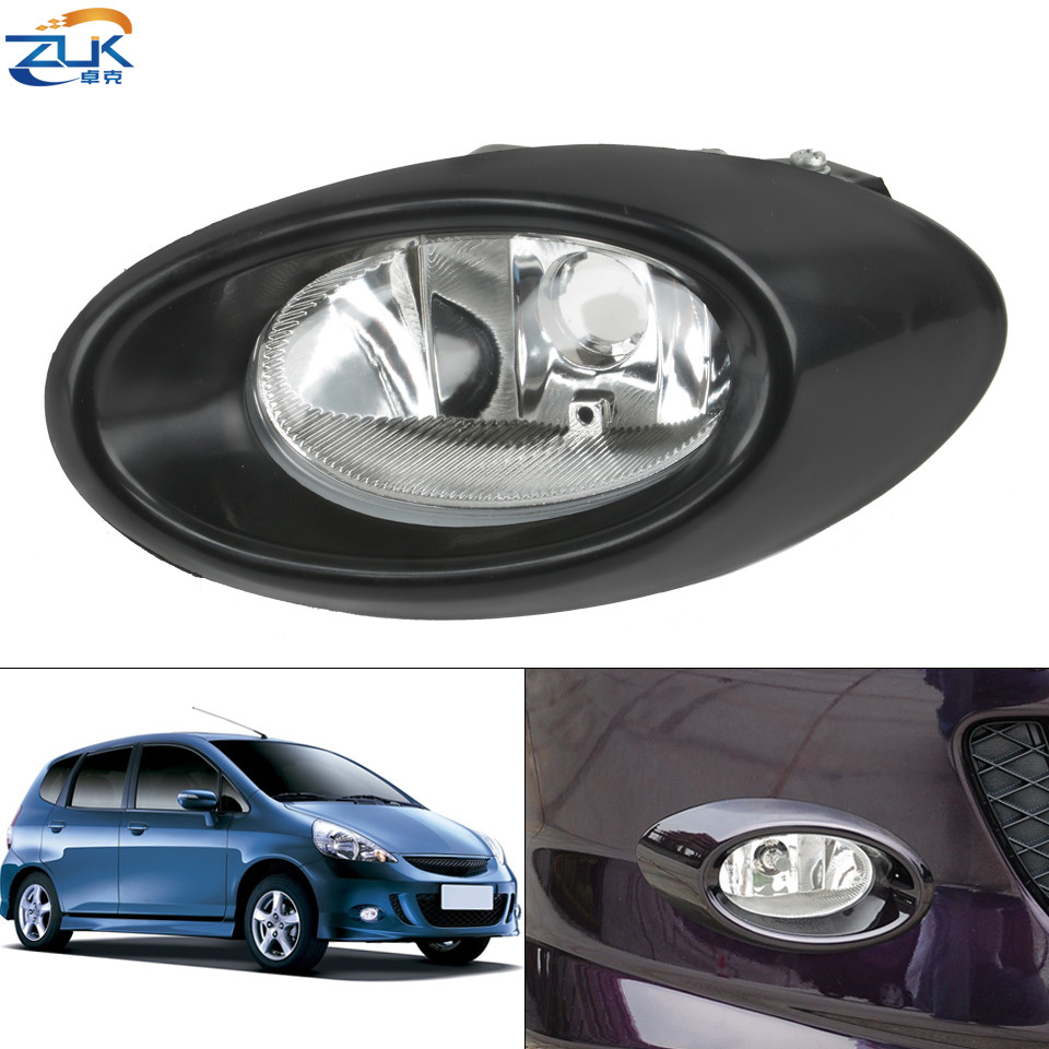 ZUK CAR FOG LAMP FOG LIGHT FRONT BUMPER FOG-PROOF LIGHT FOR HONDA FIT JAZZ SPORT GD1 GD3 2005 2006