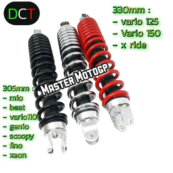 TERLARIS SHOCKBREAKER BELAKANG MATIC SHOCK MATIC DCT M - KYB SHOCK 310MM 330MM SHOCK MATIC BELAKANG