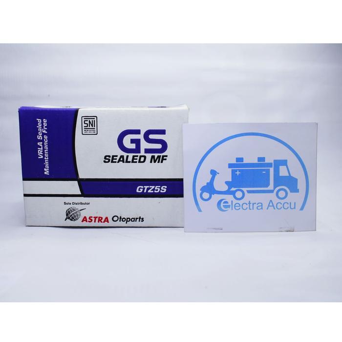 AKI MOTOR HONDA SCOOPY GTZ5S GS ASTRA ACCU KERING ORIGINAL ORI