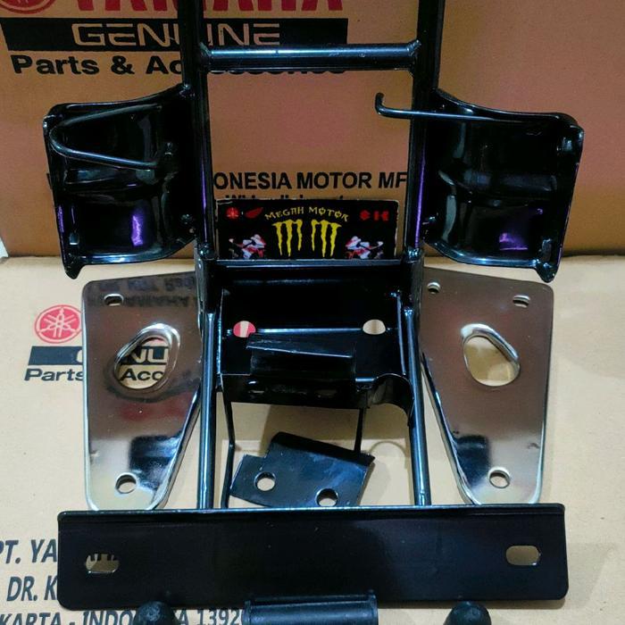 Breket Braket Kuping Lampu Rx-King New Peredam Lampu Bulat Scorpio Z Set Kualitas Oem.