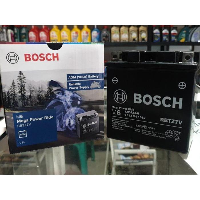 Aki Motor Nmax Bosch Ytz7V Ytz 6V Gtz7V Gtz 7V Aki Kering