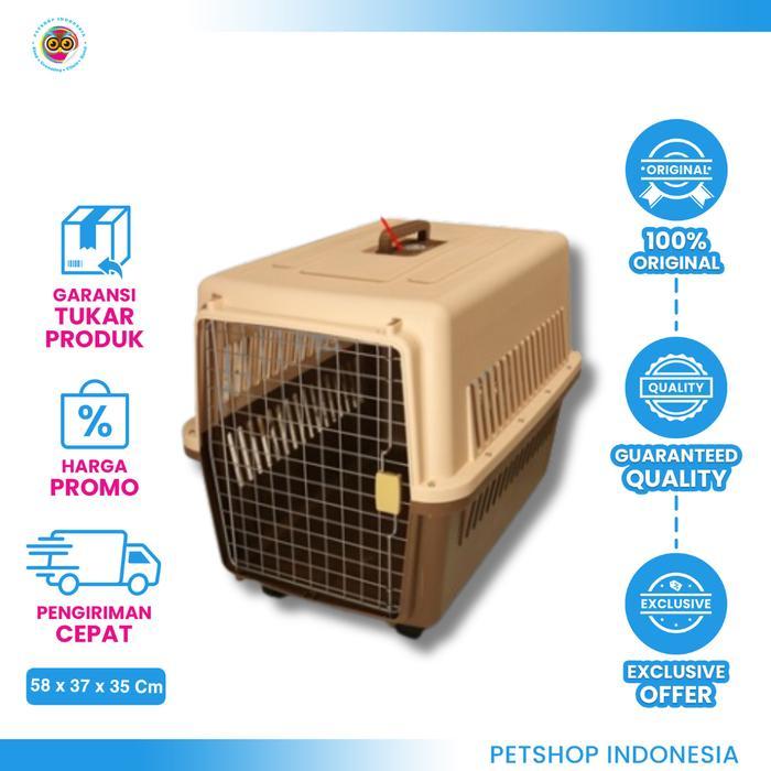 Kennel Box Octagon KN-1020 Pet Cargo Pet Carrier Anjing Kucing