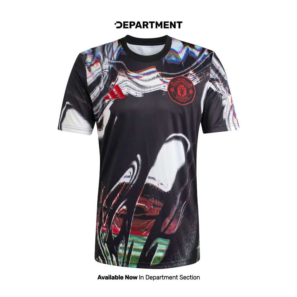 ADIDAS MANCHESTER UNITED FC 25/26 PRE-MATCH KA6419 Jersey Bola Pria ORIGINAL