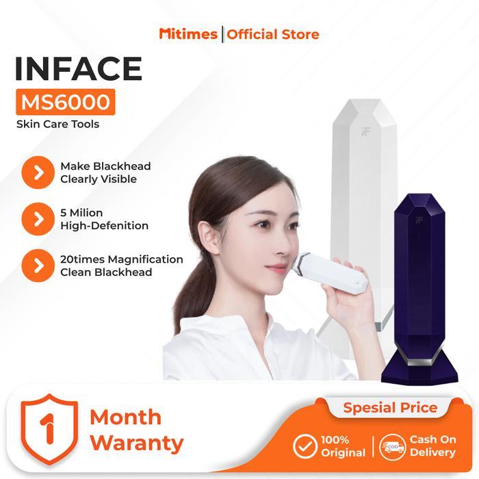 InFace RF Massager MS6000 Alat Pijat Wajah Elektrik RF Infrared Beauty Device