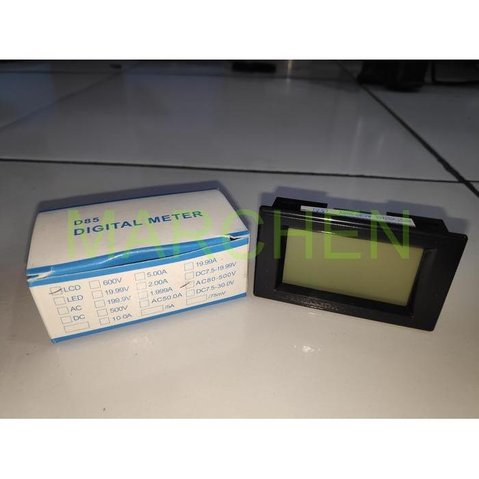 Readyyy Led Display Digital Voltmeter Volt Meter Ac Stabilizer Stavol D85