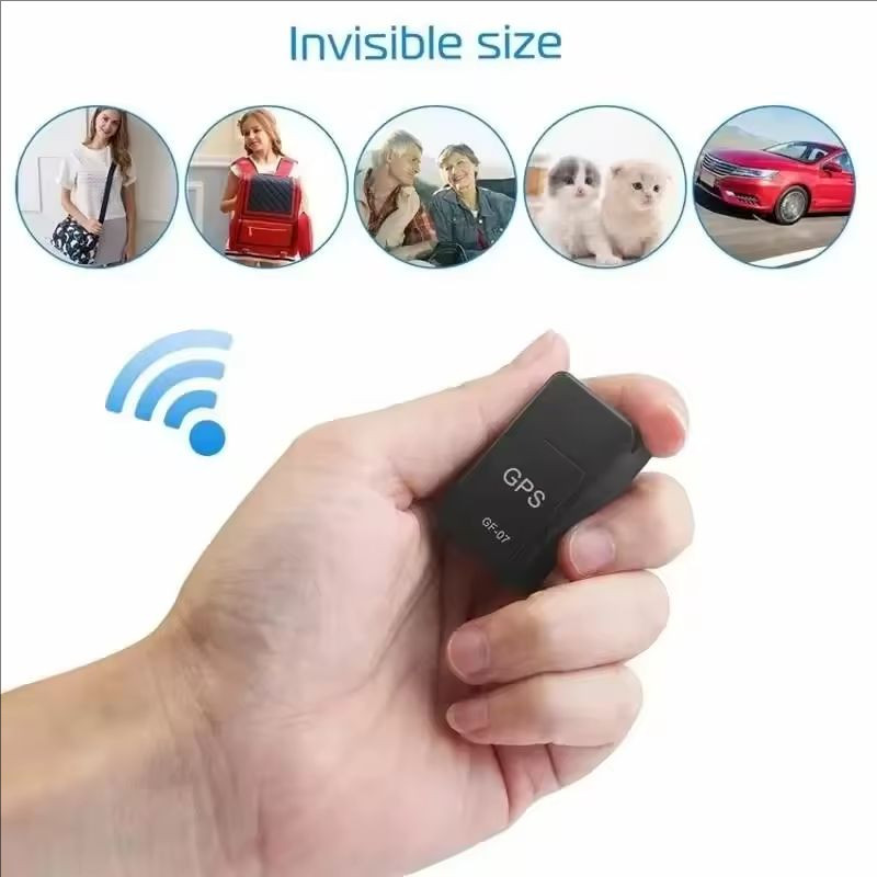 GF07 Mini Car Magnetic GPS Tracker Real Time Tracking Locator Device Magnetic GPS Tracker Real-time