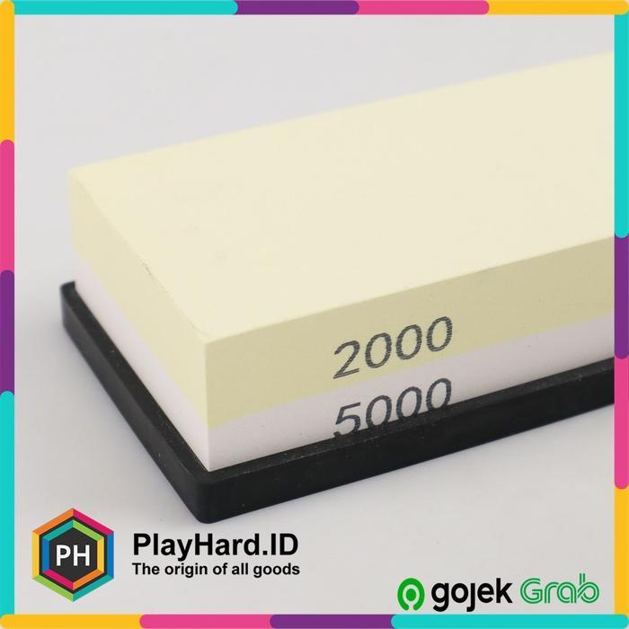 Batu Pengasah Pisau Pengasah Pisau Batu Asahan 2000/5000 - Kuning Terbaik