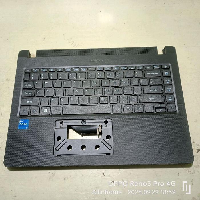 Promo / Frame + Keyboard Laptop Acer Travelmate P214-53 Tmp214-52 Tmp214-53 Tmp214-54 Mulus Normal