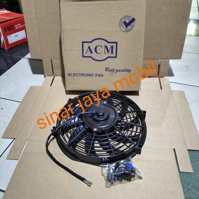 Kipas Motor Extra Ektra Fan 10 Inch Radiator Ac Mobil Universal 12V