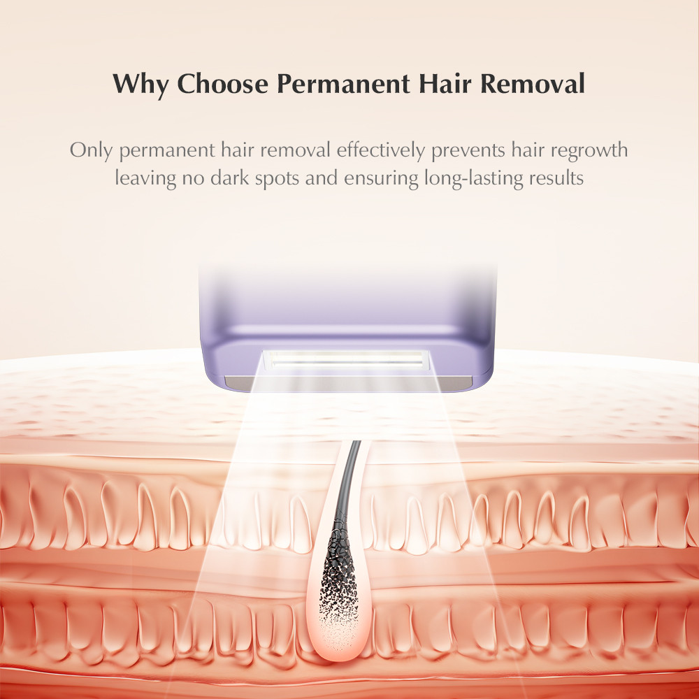 T16 IPL Laser Hair Removal Device IPL Epilator Ice Cooling System Hair Removal