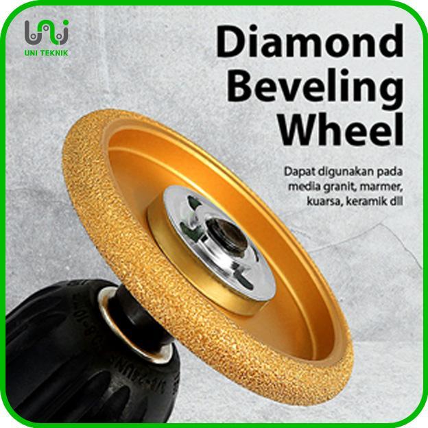 Mata Gerinda Pinggul Granit Diamond Grinding Wheel Bevel Edge Bullnose Marmer Roda Profil Batu