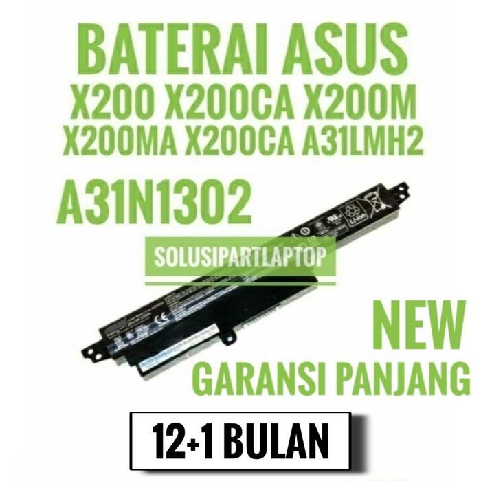 Baterai Battery Laptop asus X200 X200M X200MA X200CA Hitam