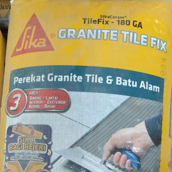 SIKA CERAM 180 SEMEN PEREKAT GRANITE TILE & BATU ALAM Kualitas Premium
