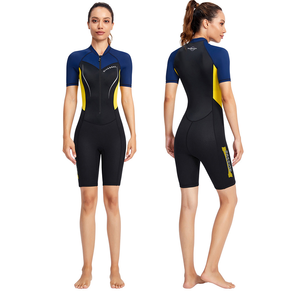 DIVE SAIL Wetsuit 1.5mm Neoprene Surf Diving Snorkel Swimming Ladies 1 pcs Wetsuit Diving Swimming S