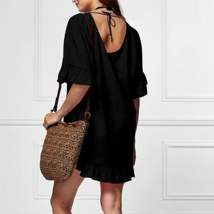 Amarissa Bikini Outer Woman / Cardigan Wanita / Cover Up Bikini / Mini Dress Wanita Premium /