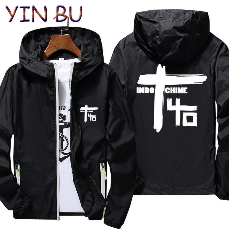 Jaket Bomber Pria Tipis Anti UV dengan Hoodie Reflektif, Cocok untuk Cuaca Panas dan Berangin