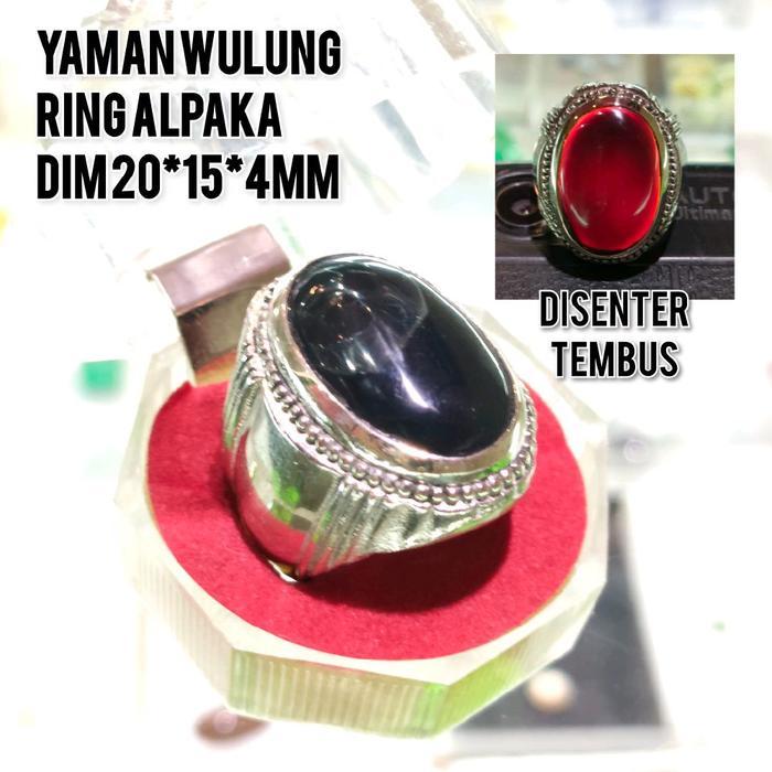CINCIN PRIA BATU YAMAN WULUNG RING ALPAKA
