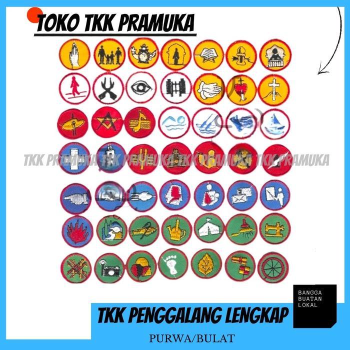 Tkk penggalang Purwa bordir / Tkk penggalang SMP / Tkk penggalang purwa lengkap / Bed penggalang