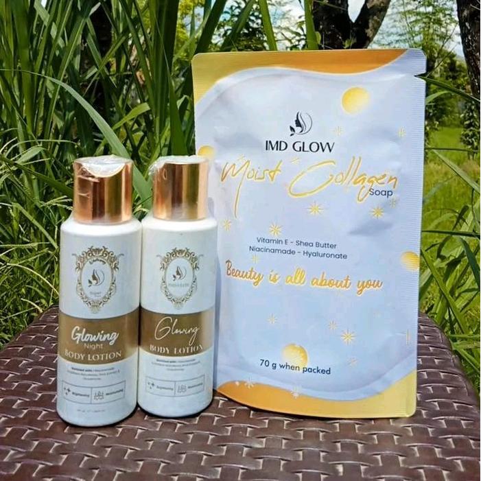 Hb Imd Paket Glowing Plus Sabun Imd