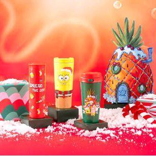 Starbucks Tumbler SpongeBob Home of Holidays 2024 - Desain Unik & Tema Liburan Natal