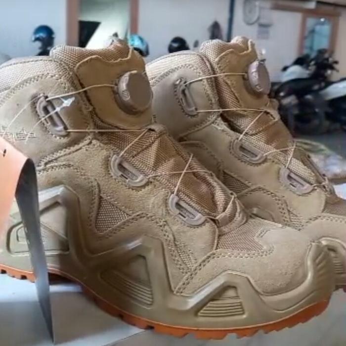 Jual sepatu tactical army boots M88 gurun 6 inch tali putar