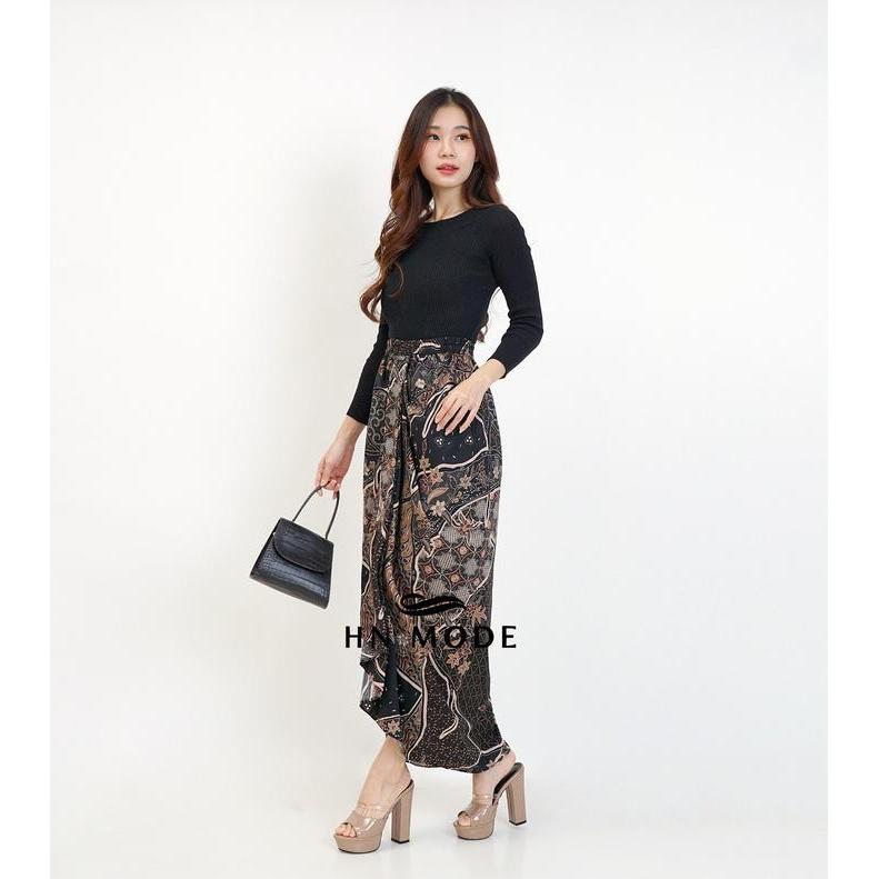 READY HN MODE - Rok rempel / rok lilit instan batik / rok batik modern / rok span / rok batik