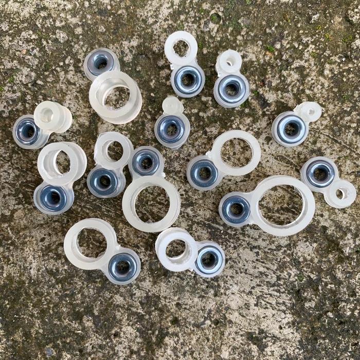 Ring Joran Tegek Karet Silica Simple Buat Ring Tegek