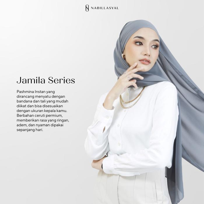 Sedia Nabillasyal Hijab Pashmina Melayu Pashmina Semi-Instant Jamila Series
