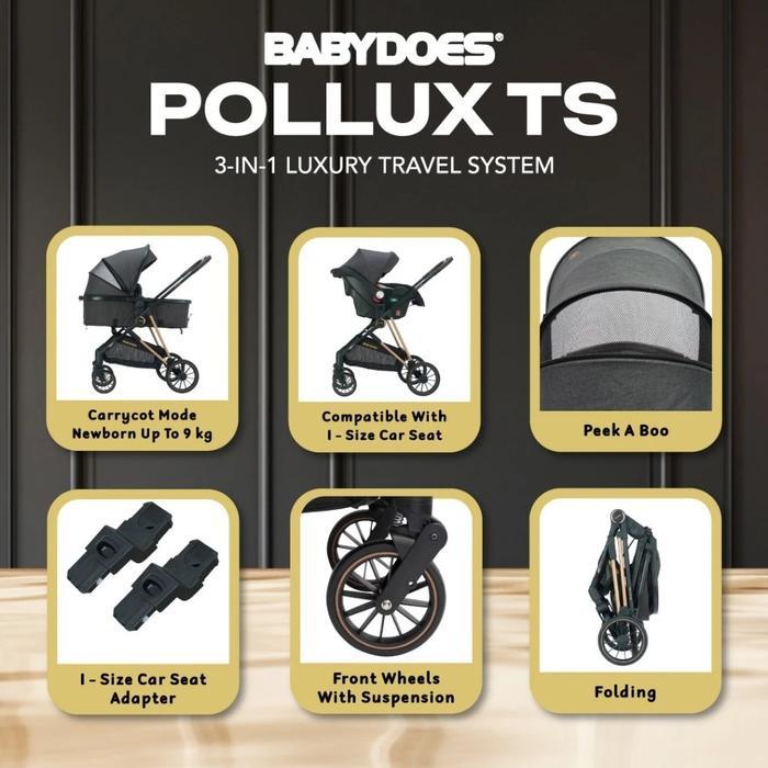 Top STROLLER BABYDOES POLLUX TS / STROLLER BAYI / STROLLER ANAK / STROLLER TRAVEL BABYDOES