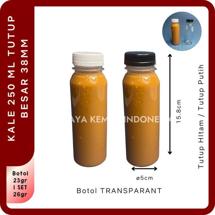 Botol Kale Plastik 250 ml Botol Jus Botol Plastik Pet 250ml