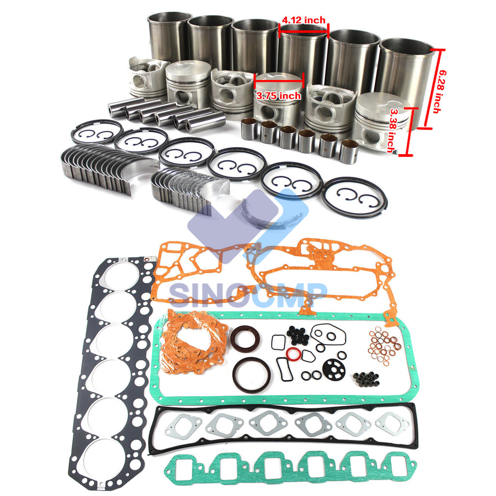 PROMO HARI INI  TD42 Engine Overhaul Rebuild Kit For Nissan Forklift Turck Y61 Vehicle 12010-6T000 Y