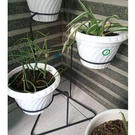 Swaylineshop Rak Pot Bunga Besi Minimalis Ring 3 / Rak Pot Minimalis / Rak Bunga Minimalis / Pot