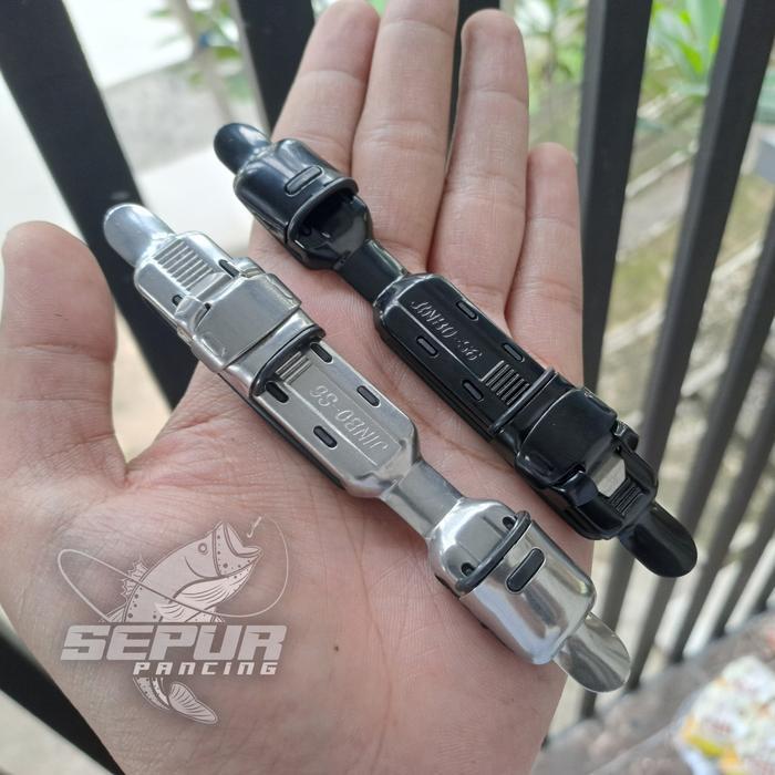 Reel Seat jepit JINBO-S6 , DERUI-S6 / Dudukan Reel