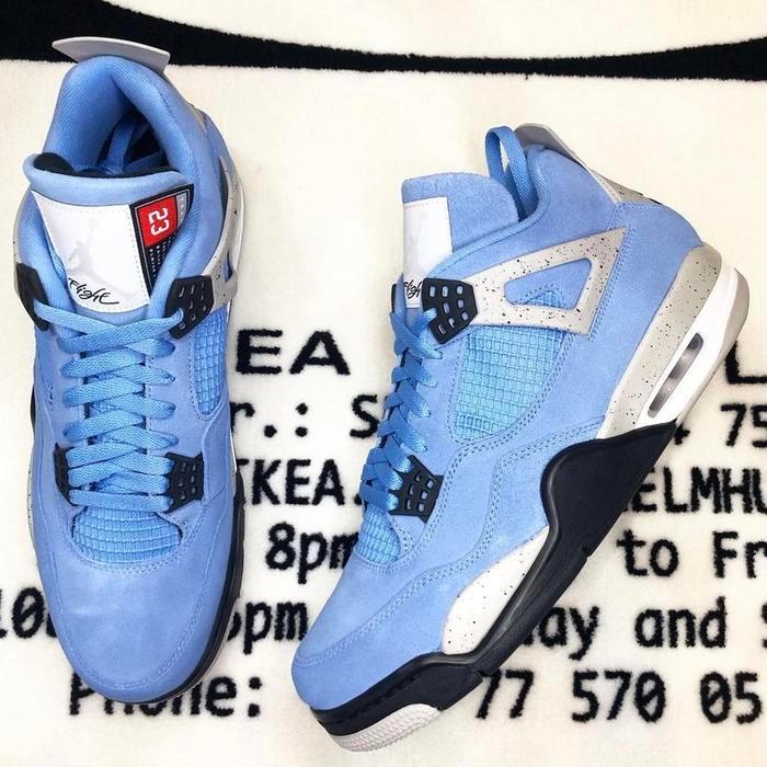 TERLARIS Jordan 4 University ue (not Dunk Off White Air Force ) - 100% Authentic Orinal Guaranteed