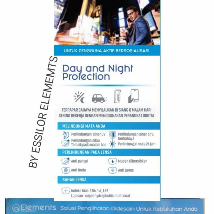 LENSA fsv Elements Day and nigh protection uv420 by ESSILOR ORIGINAL