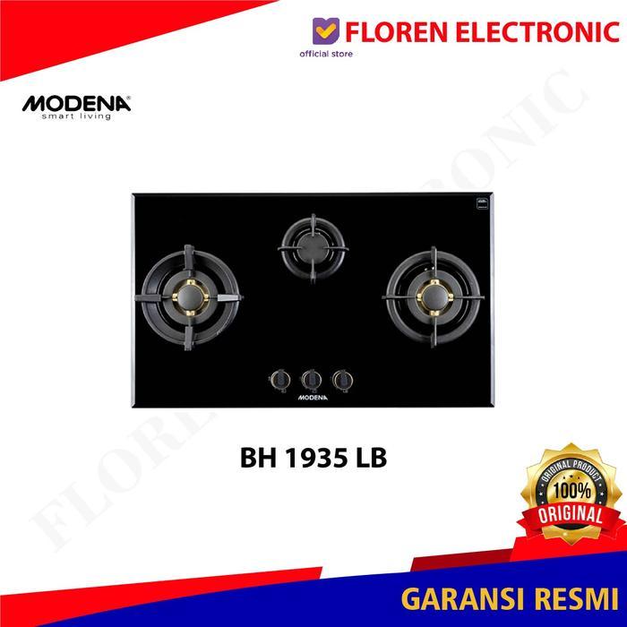 Modena kompor tanam BH 1935 LB 1935LB BH1935LB 90cm 3 tungku