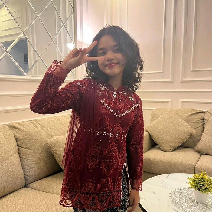 GB Setelan Kebaya anak Modern Kebaya INARA anak umur 3-12 tahun Kebaya Wisuda anak SD Fashion Baju