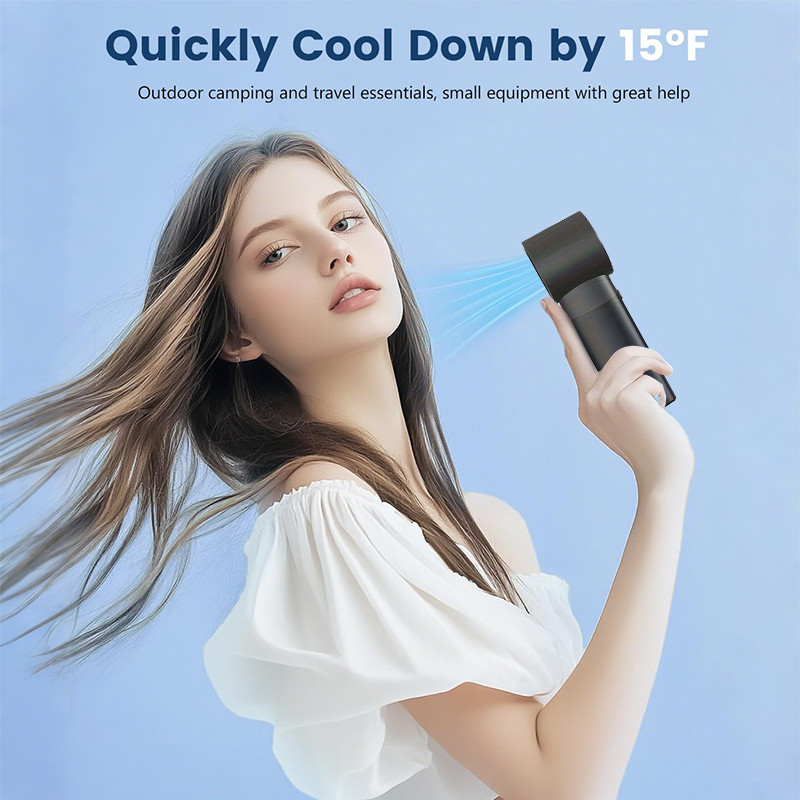 High-speed spray fan, portable mini USB charging spray fan, strong wind hand-held spray fan,