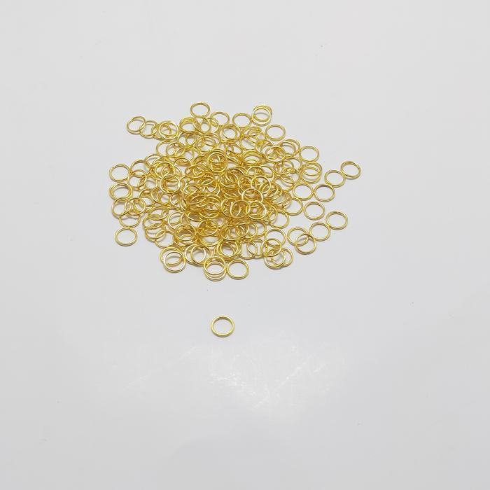 Bisa Grab Ring O Gold 8Mm Ring Bulat Gantungan Kunci Ring O Gold