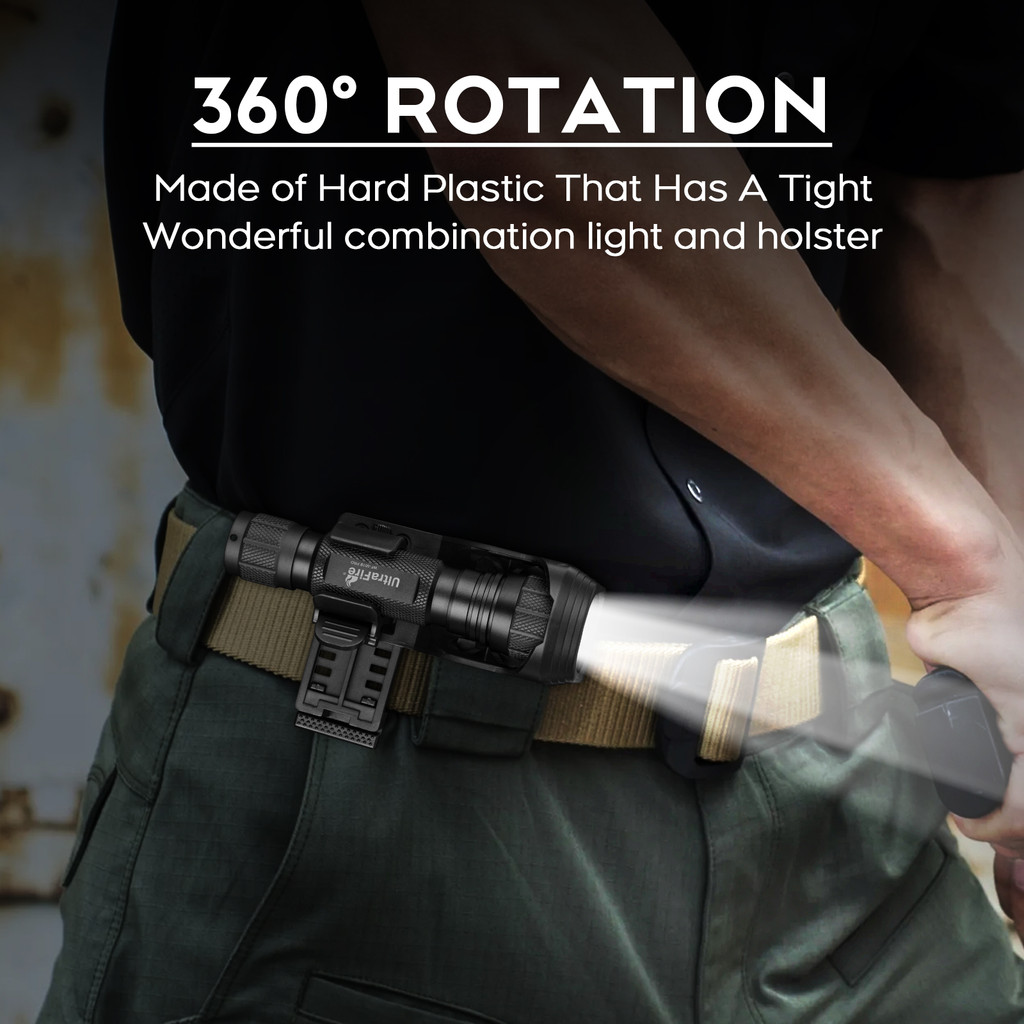 UltraFire WF-501B Pro Military Tactical Flashlight Army Police Portable Rechargeable Led Torch Light