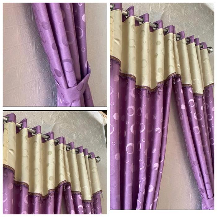 gorden polkadot poni ungu