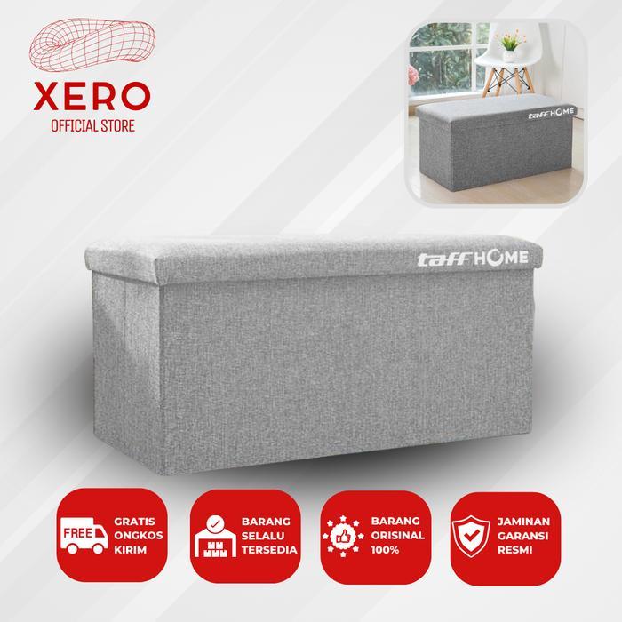 Extra Besar Storage Stool Sofa Lipat Box Container Kotak Penyimpanan