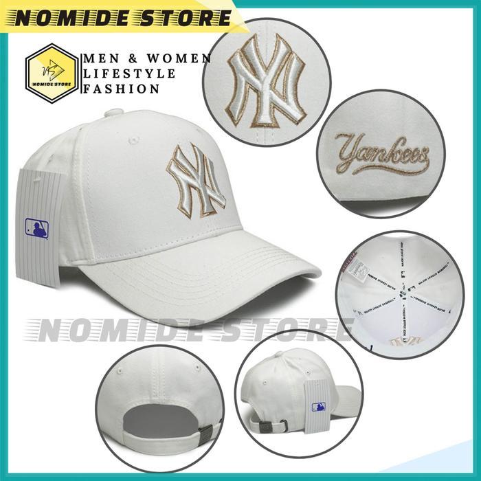 Topi Baseball Pria Topi Baseball Snapback Cap Pria Dewasa Import Bordir Ny Yankees Korea