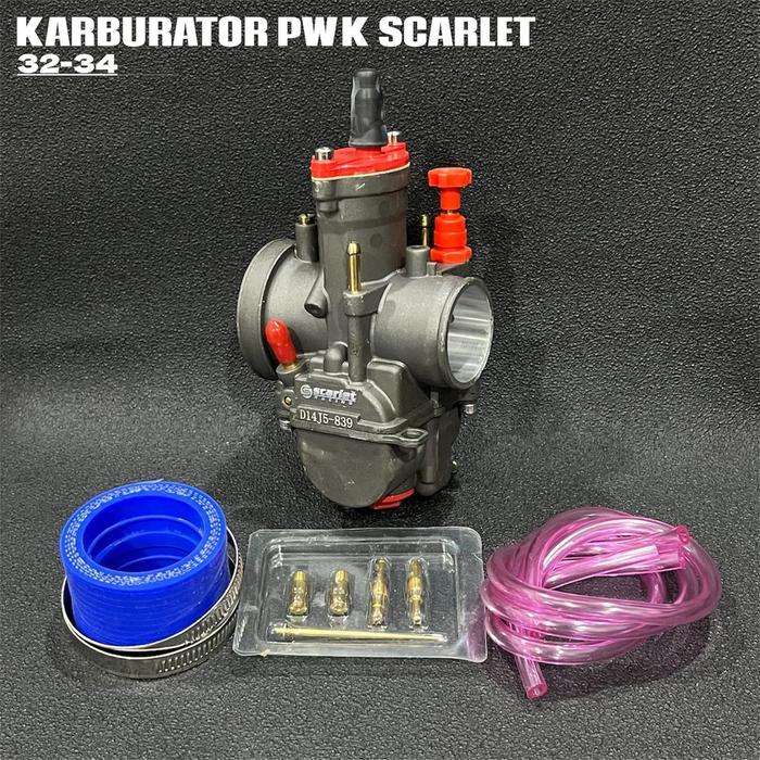 Karbu Pwk Scarlet Racing Pwk 32-34 Karburator Racing