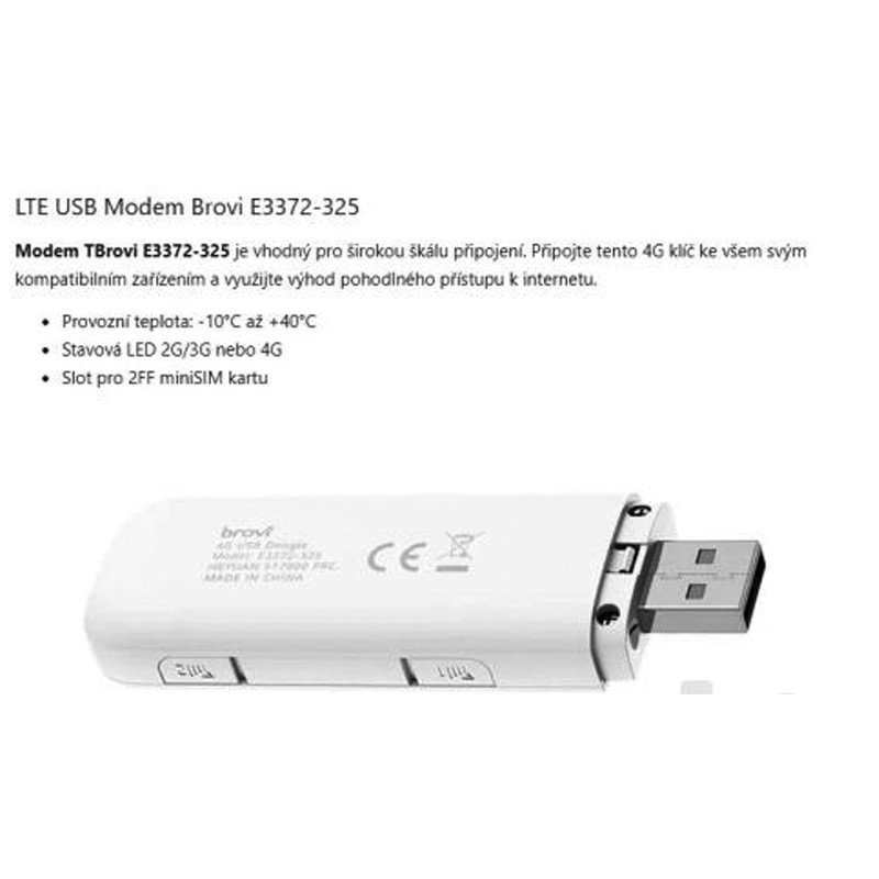 Brovi E3372-325 LTE USB Stick 150Mbps