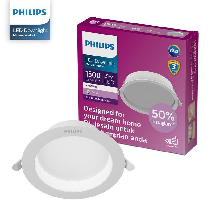 Philips Lampu LED Downlight Meson Comfort 21W 4000K Semi Putih