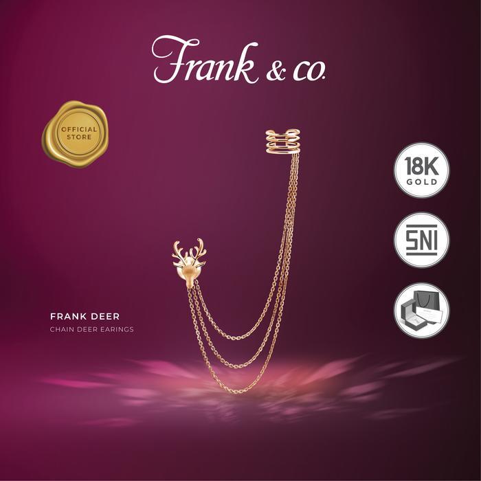Frank & co. earring Deer A / Anting wanita