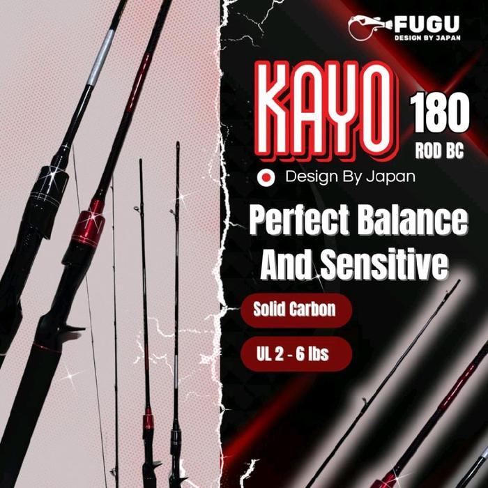 Sale Joran Pancing Carbon Fugu Kayo Ul Bc 180Cm