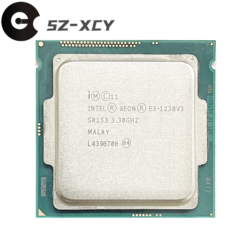 Intel Xeon E3-1230 v3 E3 1230 v3 E3 1230v3 3.3 GHz Quad-Core Eight-Thread CPU Processor 8M 80W LGA