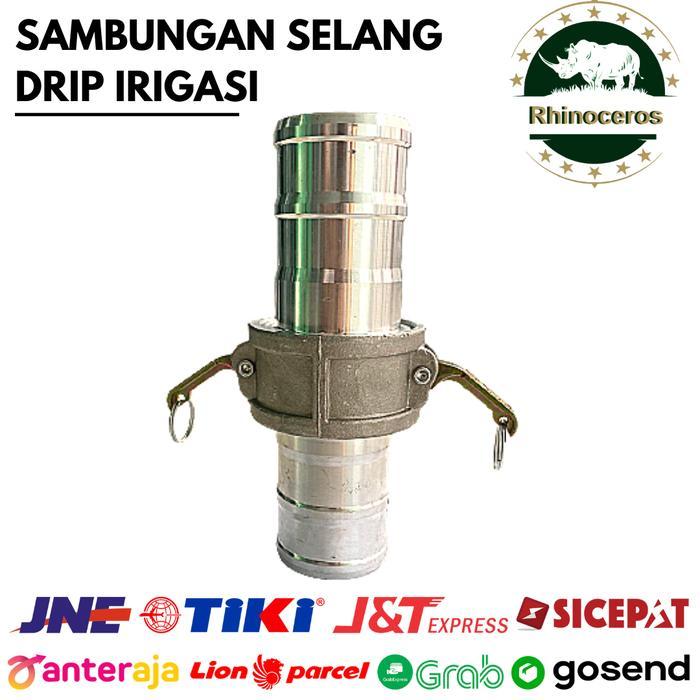 Sambungan Selang Drip Selang Irigasi Stainless 2